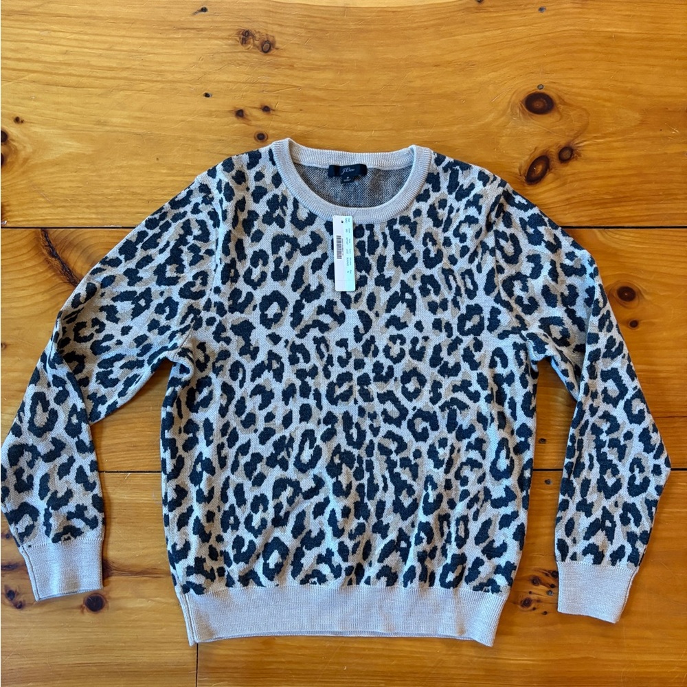 Leopard Print Sweater